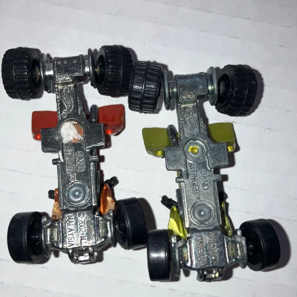 Hot Wheel Rugged Off-Road Toy Vehicle Set‎ (3) 4-Wheelers & (1) Semi Truck